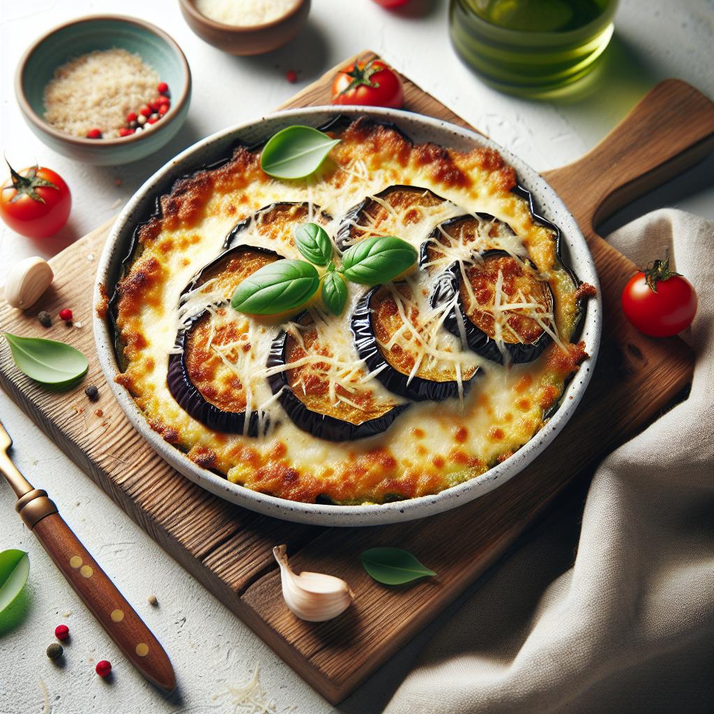 Crispy & Healthy: Mastering Baked Eggplant Parmesan Bliss