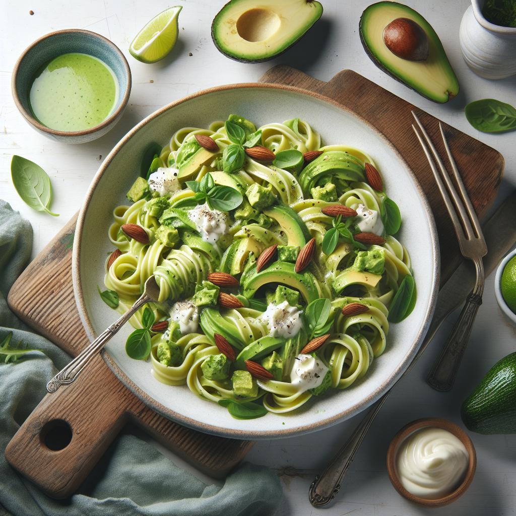 Silky Green Delight: The Secret to Creamy Avocado Pasta