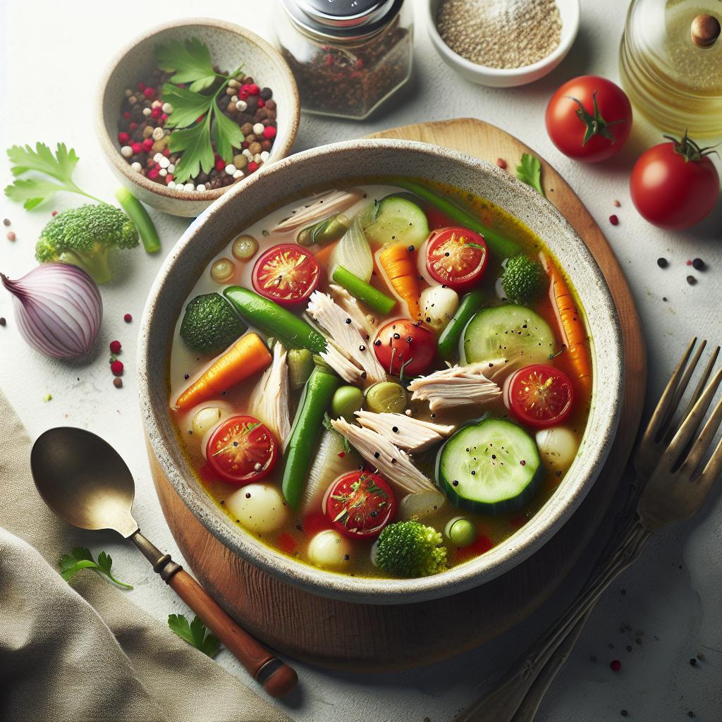 Hearty Turkey and Vegetable Soup: A Nourishing Delight