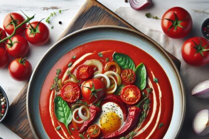 Velvety Roasted Tomato & Red Pepper Soup: A Flavorful Classic