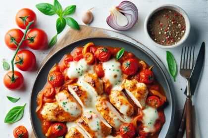 Savor the Classic: Chicken Marinara with Melted Mozzarella
