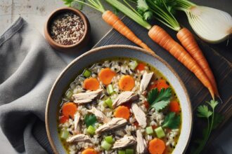 Hearty Chicken and Wild Rice Soup: Comfort in a Bowl