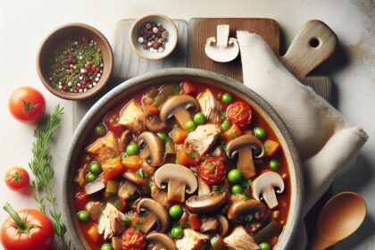 Savory Turkey and Mushroom Stew: A Hearty Comfort Bowl