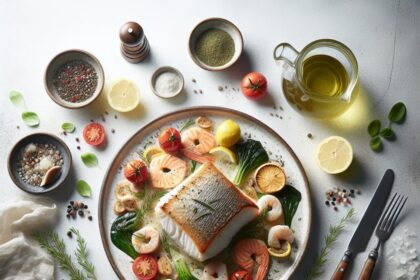 Herb-Kissed Baked Halibut: A Flavorful Ocean Delight