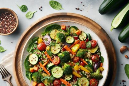 Vibrant Roasted Veggie Quinoa Salad: Nutritious & Flavorful
