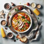 Savor the Comfort: Turkey and Corn Soup Wonders Unveiled