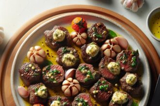 Savor the Flavor: Garlic Herb Butter Steak Bites Recipe