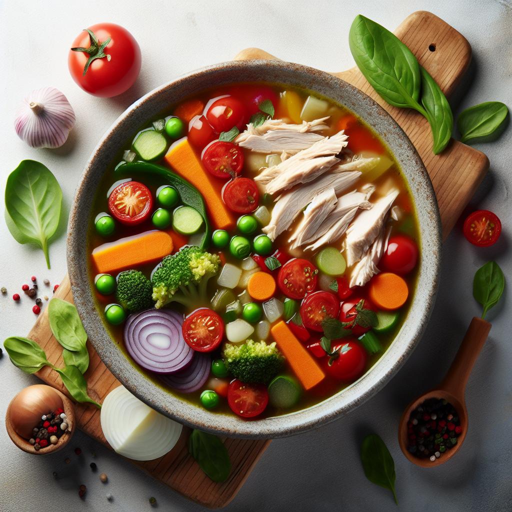 Hearty Turkey and Vegetable Soup: A Nutritious Comfort Bowl