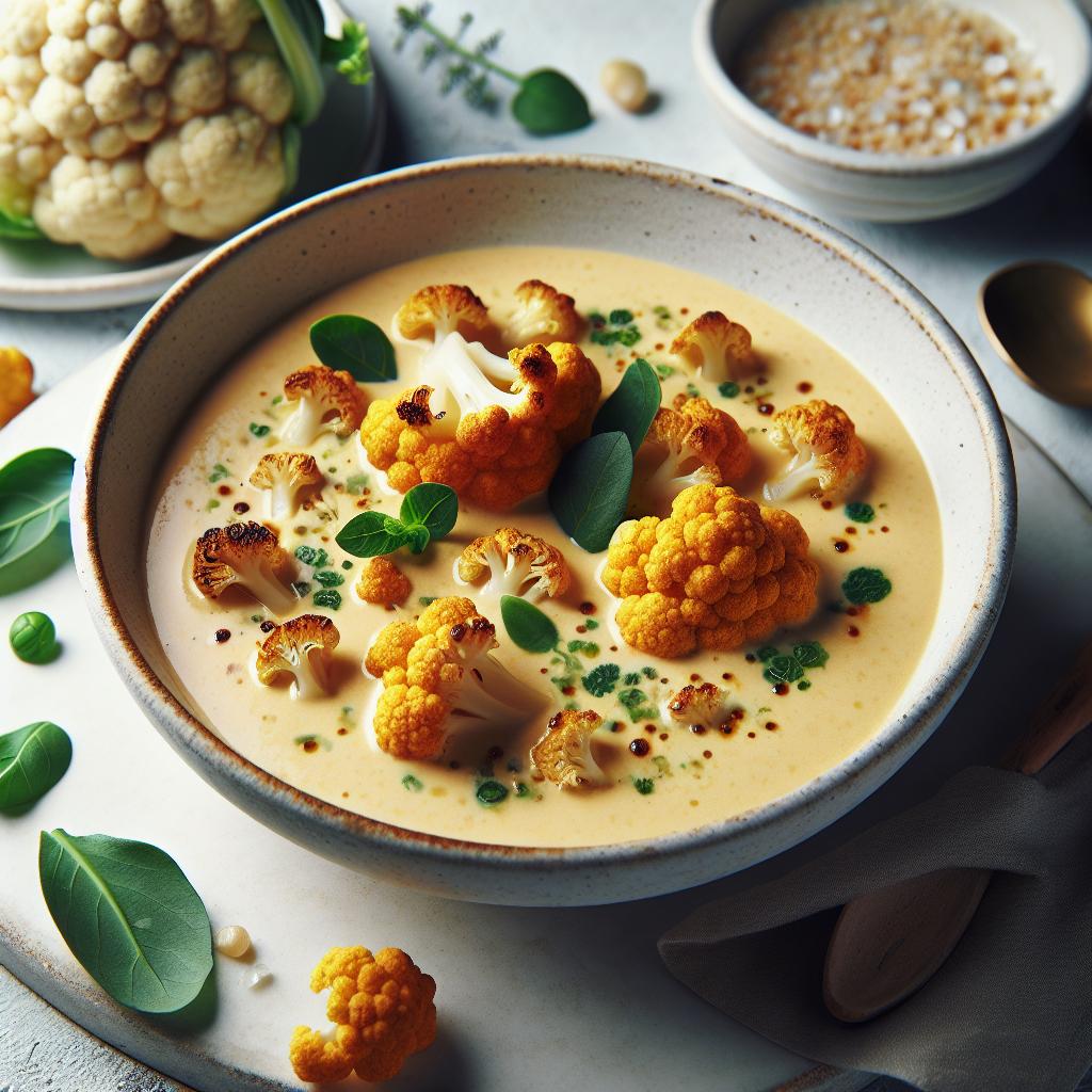 Roasted Cauliflower Soup: A Cozy Twist on Classic Comfort