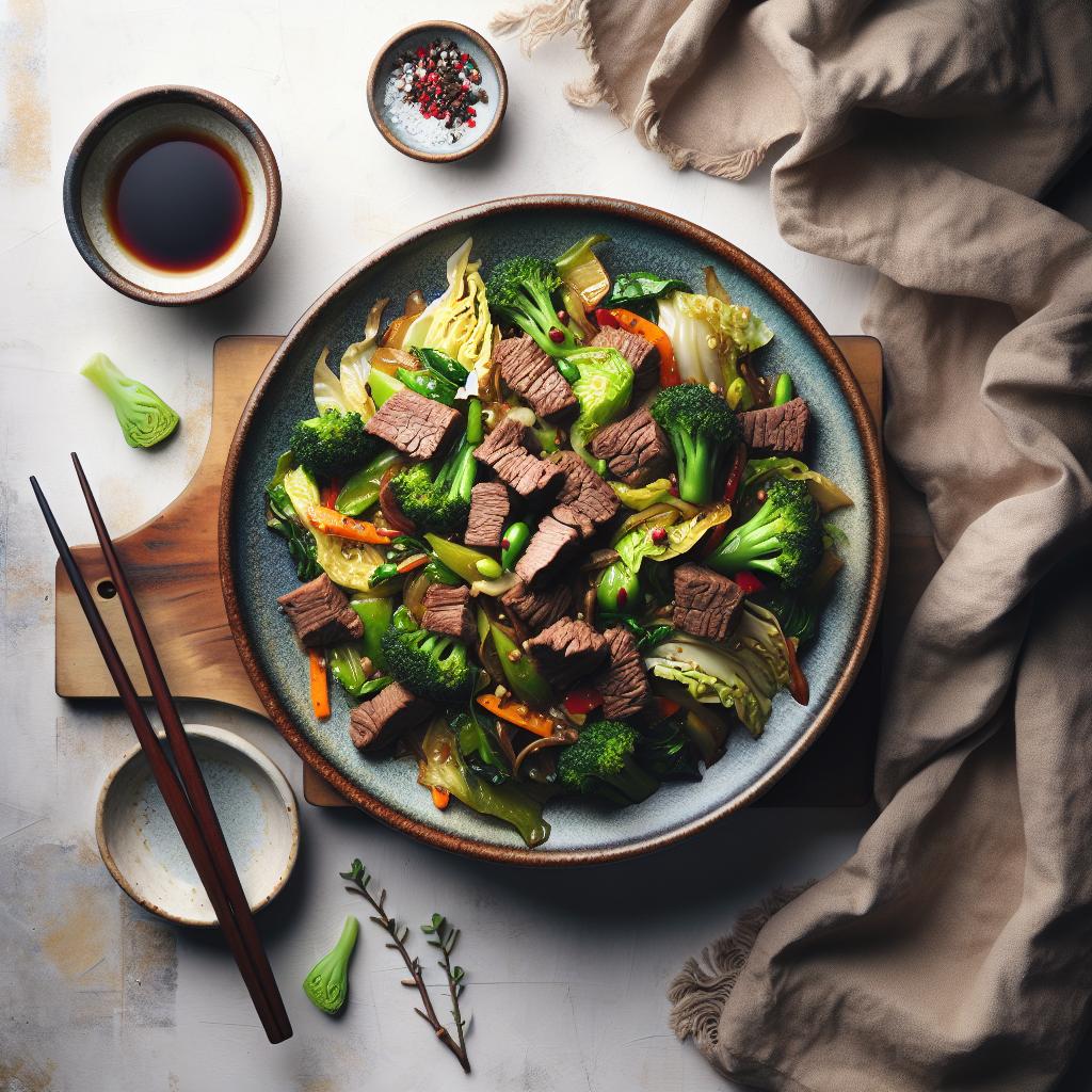 Savor the Flavor: Easy Beef and Cabbage Stir Fry Delight