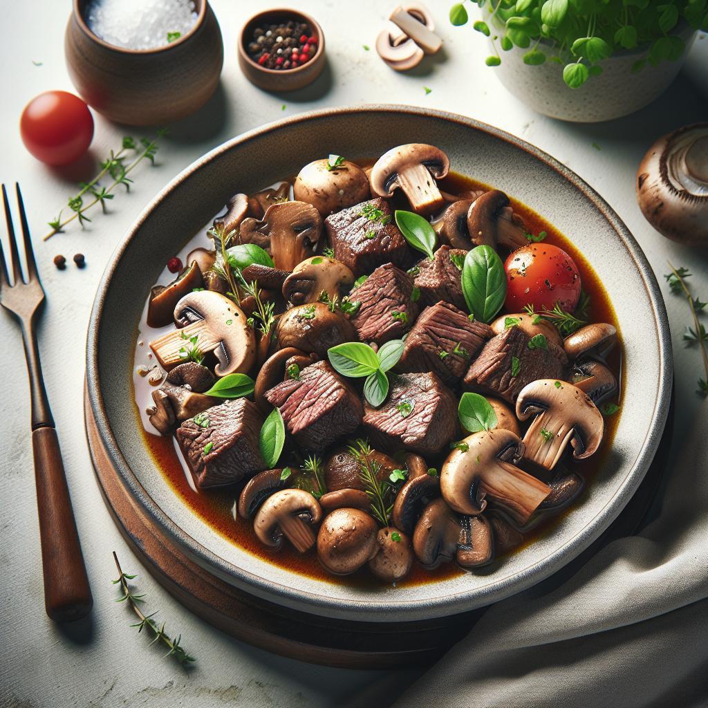 Hearty Beef and Mushroom Stew: A Comfort Food Classic