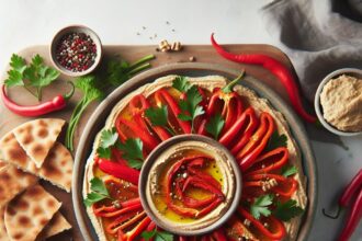 Bold & Creamy: The Magic of Roasted Red Pepper Hummus