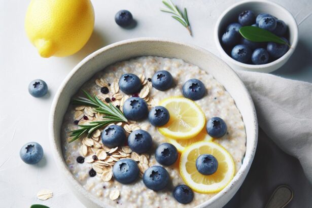 Brighten Mornings with Zesty Lemon Blueberry Overnight Oats