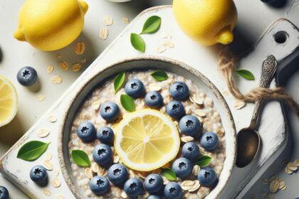 Bright Mornings: Refreshing Lemon Blueberry Overnight Oats