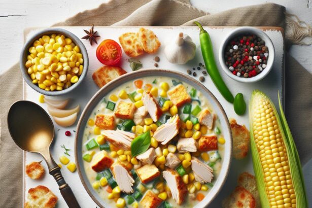 Hearty Chicken and Corn Chowder: A Comfort Food Classic