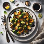 Roasted Brussels Sprouts with Balsamic: A Tangy Twist to Savor