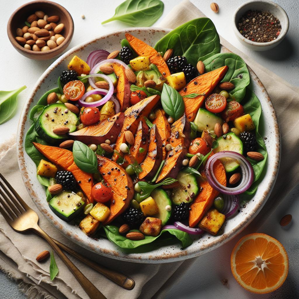 Harvest Harmony: The Ultimate Roasted Sweet Potato Salad