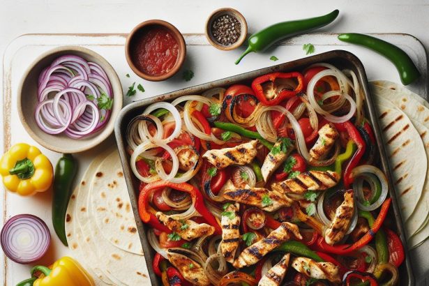 Sizzle and Serve: The Ultimate Chicken Fajita Sheet Pan Recipe