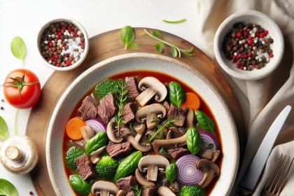 Hearty Beef and Mushroom Soup: A Savory Comfort Classic
