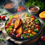 Nourish Your Body with Roasted Sweet Potato & Quinoa Delight