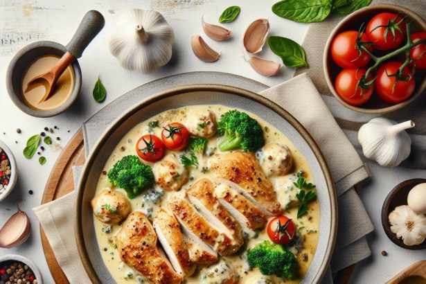 Creamy Garlic Butter Chicken: A Decadent Dinner Delight