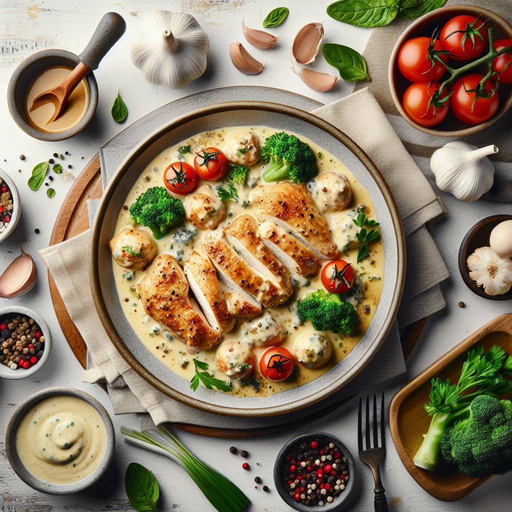 Creamy Garlic Butter Chicken: A Decadent Dinner Delight