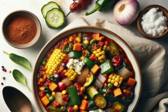 Hearty Roasted Vegetable Chili: A Flavor-Packed Comfort Bowl