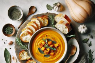 Velvety Roasted Butternut Squash Soup: A Cozy Fall Delight