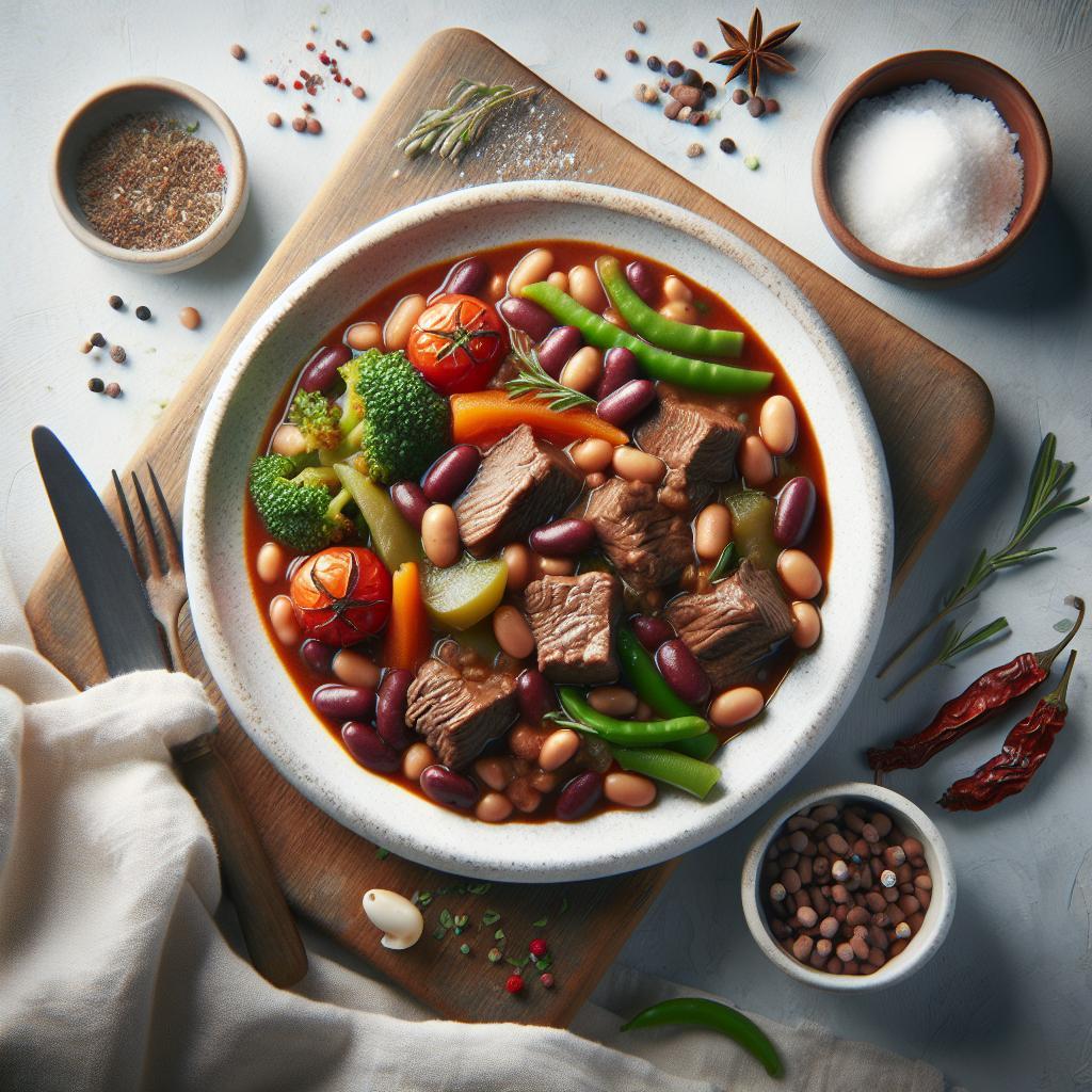 Hearty Beef and Bean Stew: A Comforting Classic Recipe