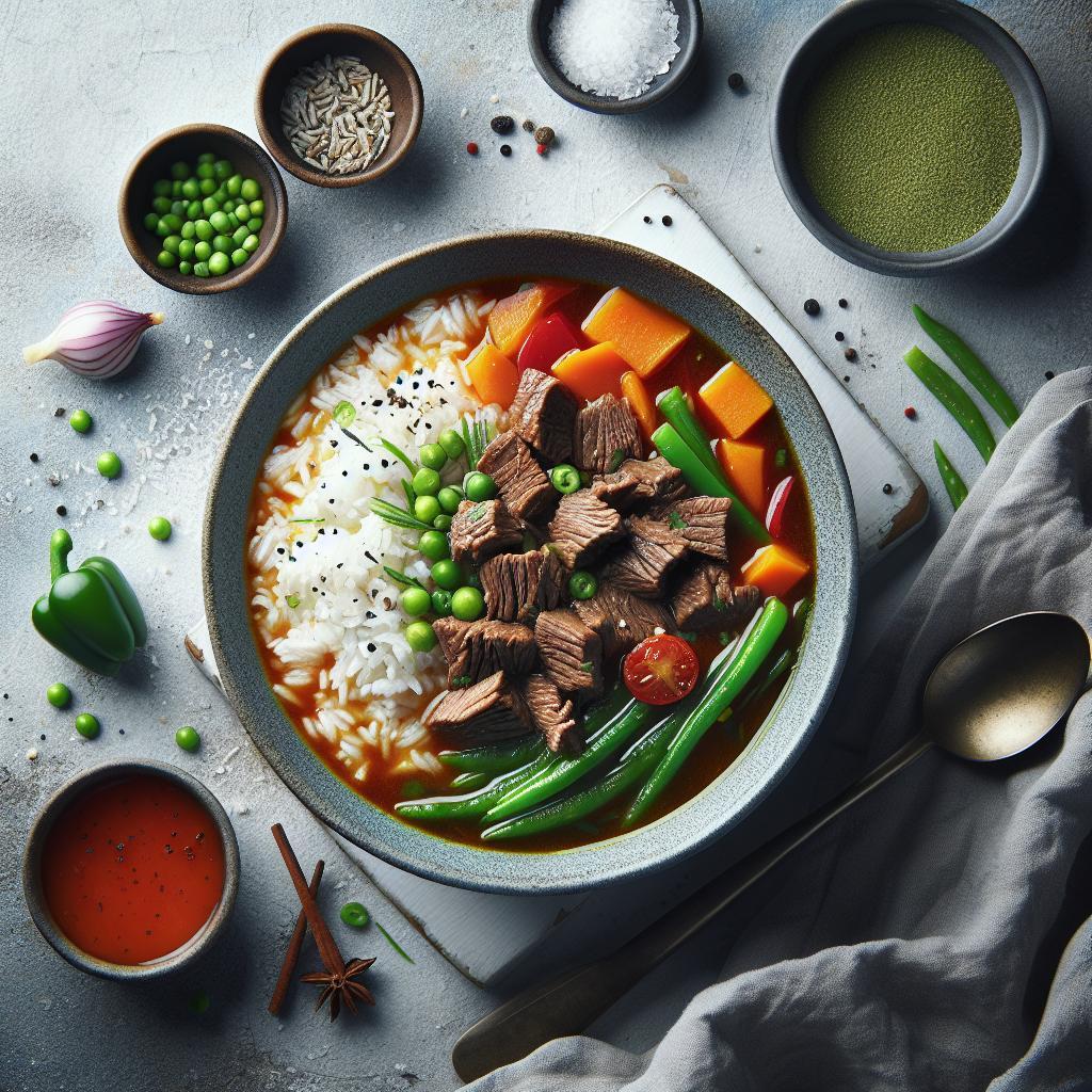 Hearty Beef and Rice Soup: A Comfort Bowl of Nourishment