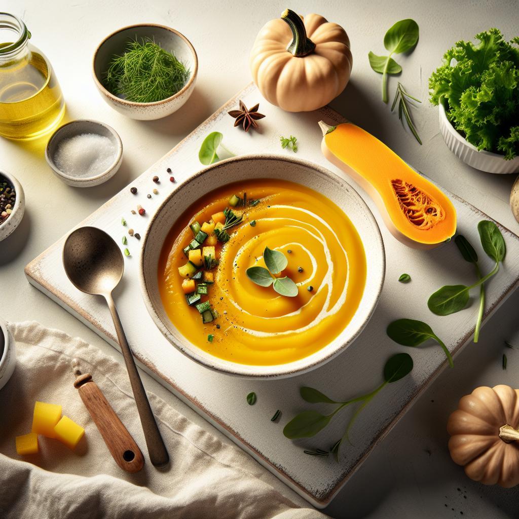 Golden Glow: Crafting the Perfect Roasted Butternut Squash Soup