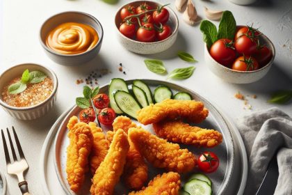 Golden Crispy Oven Fried Chicken Tenders: A Healthier Twist