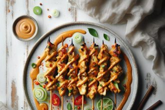 Savor Chicken Satay: Irresistible Spicy Peanut Sauce Recipe
