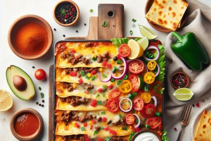 Savory Beef Enchilada Bake: A Layered Fiesta Feast