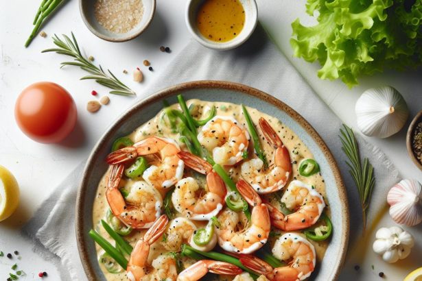 Indulgent Creamy Garlic Shrimp: A Flavorful Seafood Delight