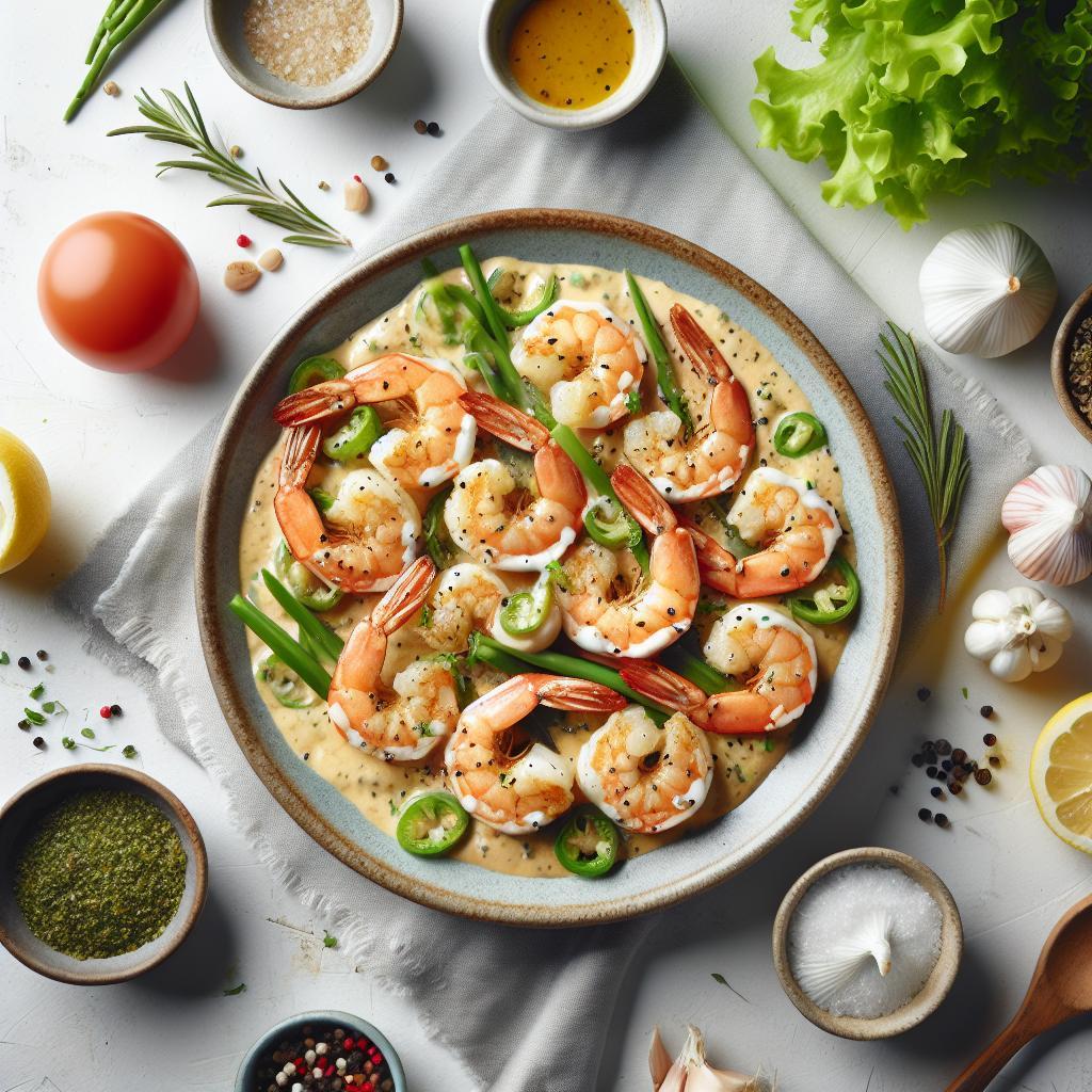 Indulgent Creamy Garlic Shrimp: A Flavorful Seafood Delight