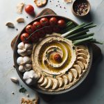 Roasted Garlic Hummus Dip: A Savory Twist on Classic Flavor