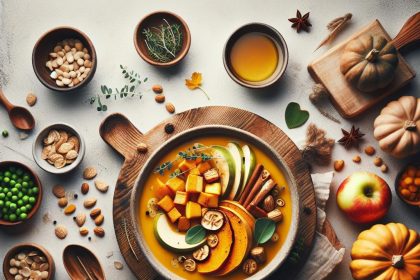 Velvety Roasted Squash and Apple Soup: A Cozy Autumn Treat