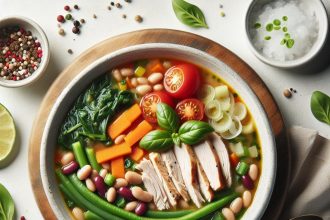 Hearty Turkey and Bean Soup: A Warm Bowl of Comfort