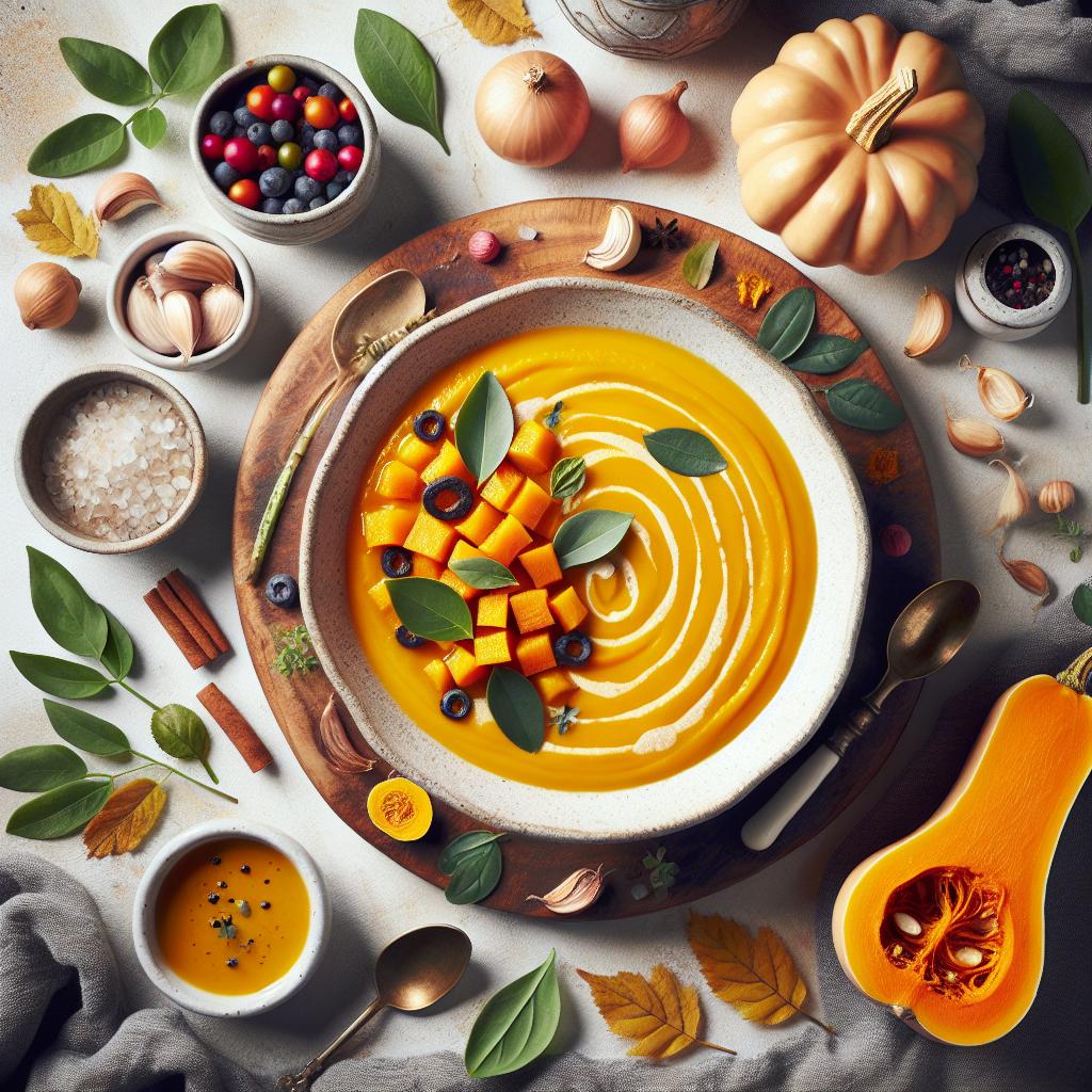 Velvety Roasted Butternut Squash Soup: A Cozy Fall Delight