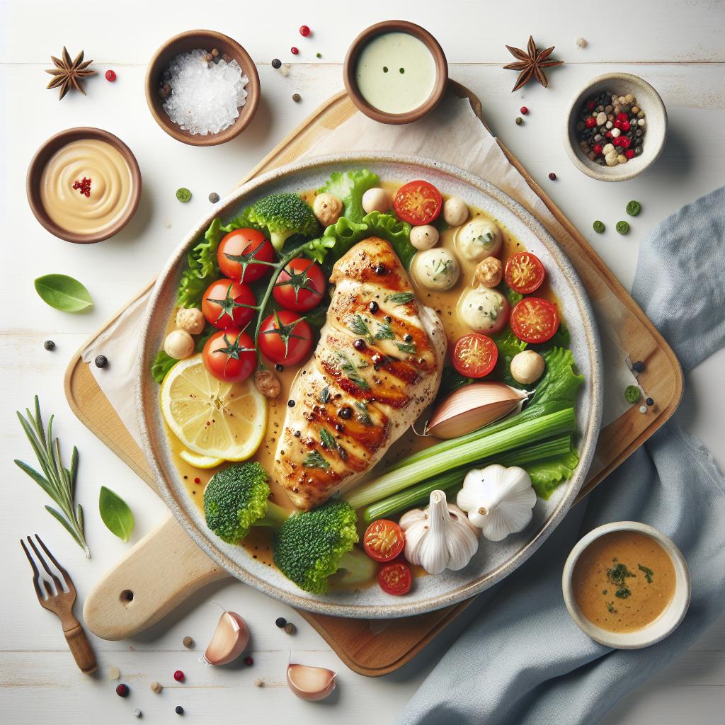 Rich & Creamy Garlic Chicken: A Flavorful Delight Recipe