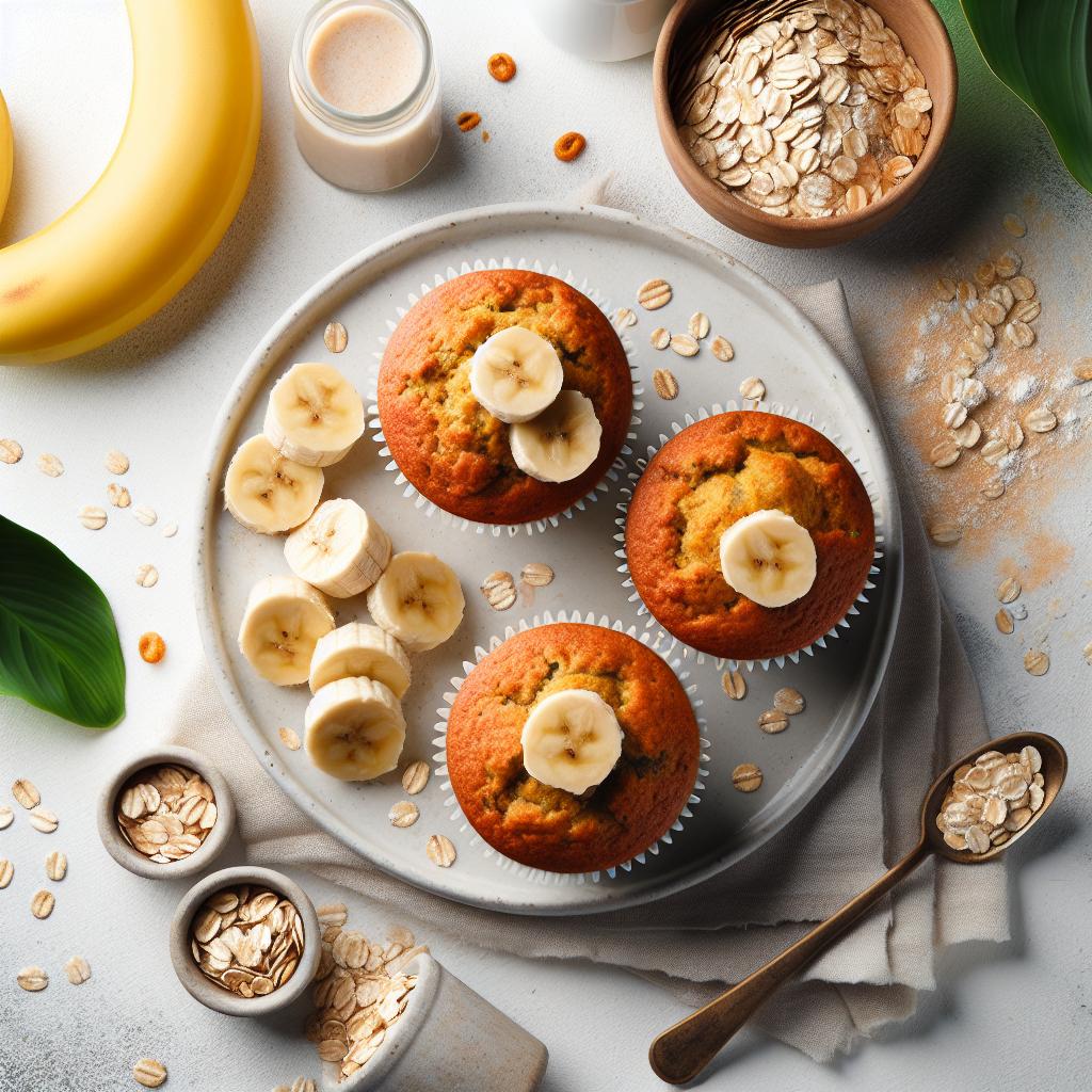 Wholesome Banana Oat Muffins: A Nutritious Treat Idea