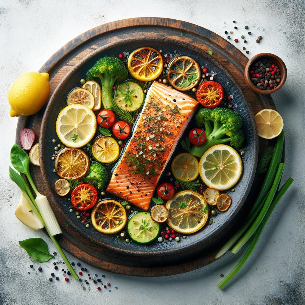 Zesty Baked Salmon: A Delightful Lemon Butter Recipe