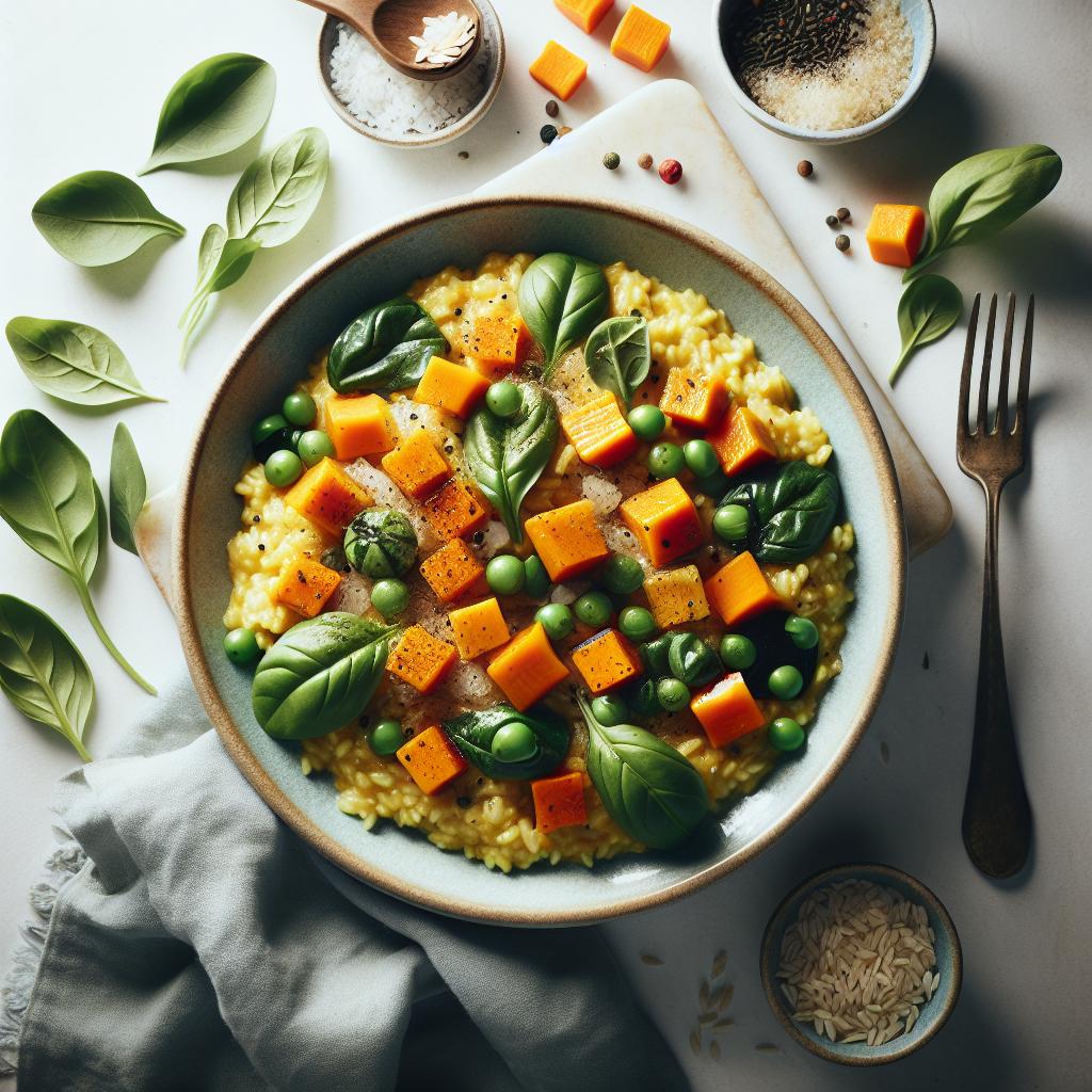 Velvety Roasted Butternut Squash Risotto: A Cozy Comfort Bowl