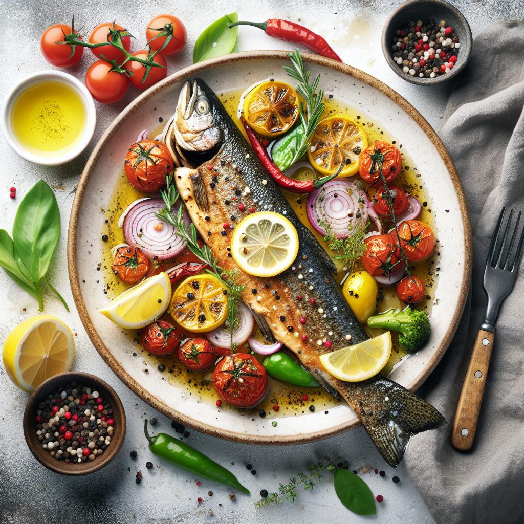 Zesty Baked Trout with Lemon: A Fresh, Flavorful Delight