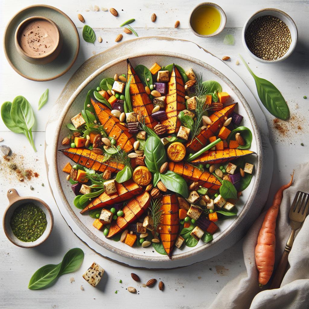 Harvest Harmony: The Ultimate Roasted Sweet Potato Salad
