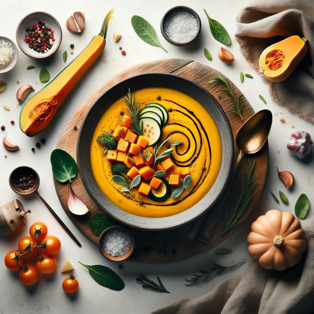 Golden Glow: Crafting the Perfect Roasted Butternut Squash Soup