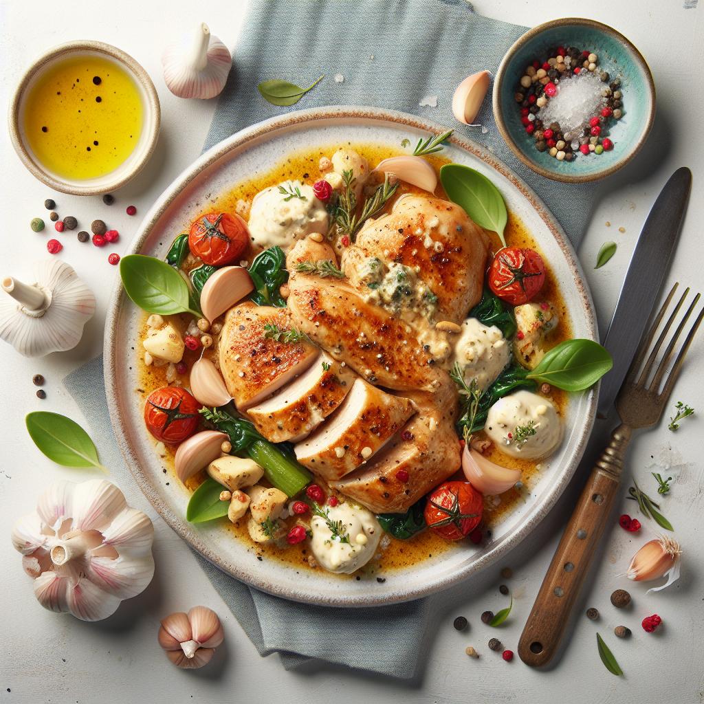 Creamy Garlic Butter Chicken: A Decadent Dinner Delight