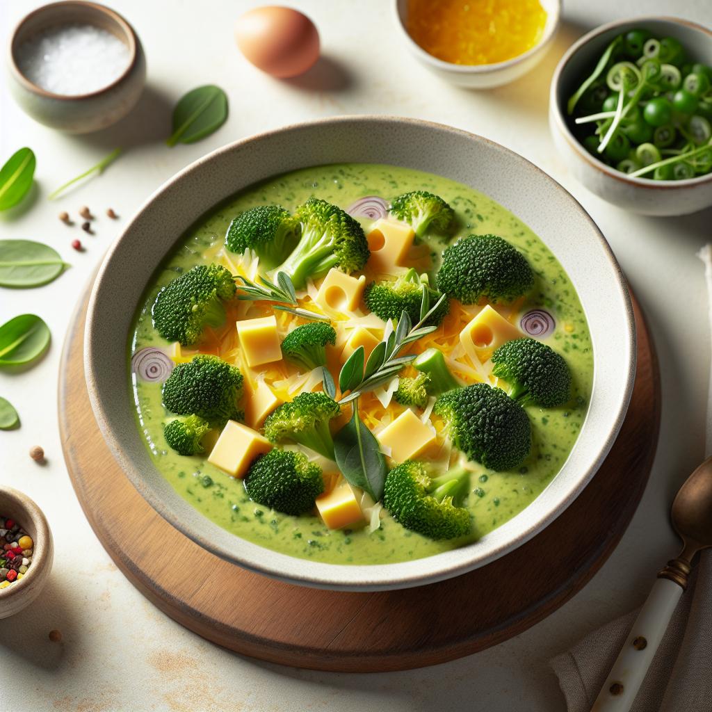 Velvety Broccoli and Cheese Soup: Comfort in Every Spoon