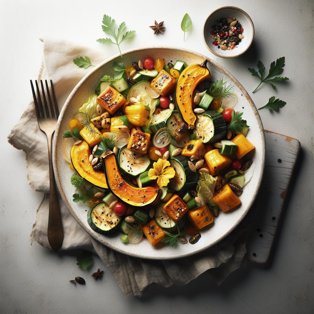 Harvest Gold: The Ultimate Guide to Roasted Squash Salad